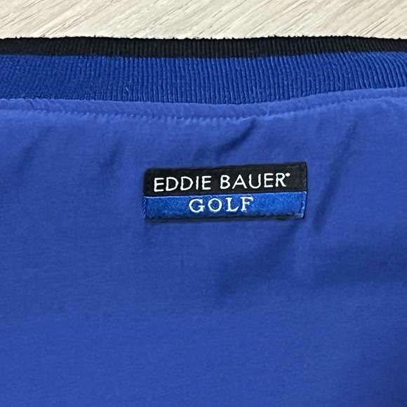 Eddie Bauer, Blue, Golf‎ Windbreaker, Size Large, 786 - Picture 3 of 6